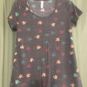 XS Lularoe Puzzle Classic